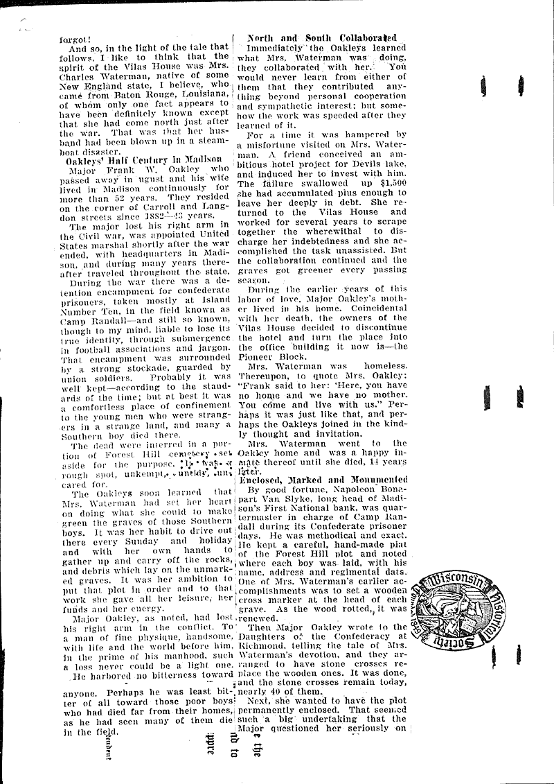  Source: Wisconsin State Journal Date: 1926-01-10