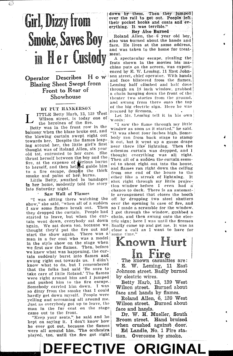  Source: Wisconsin State Journal Date: 1925-10-18
