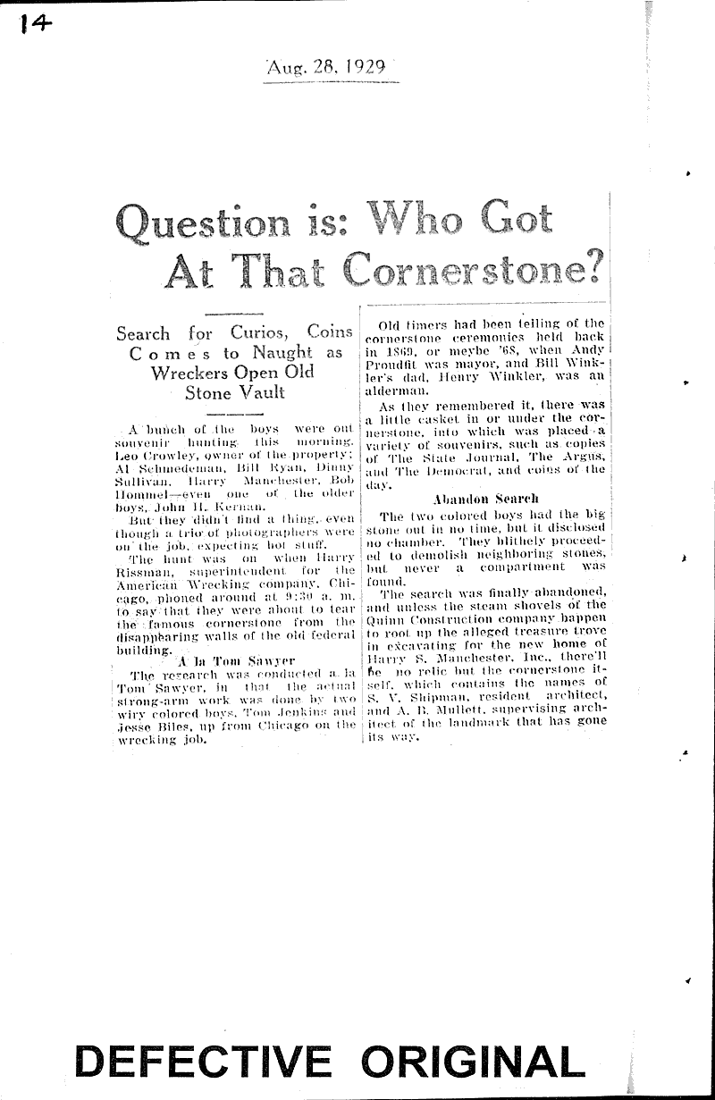  Date: 1928-08-28