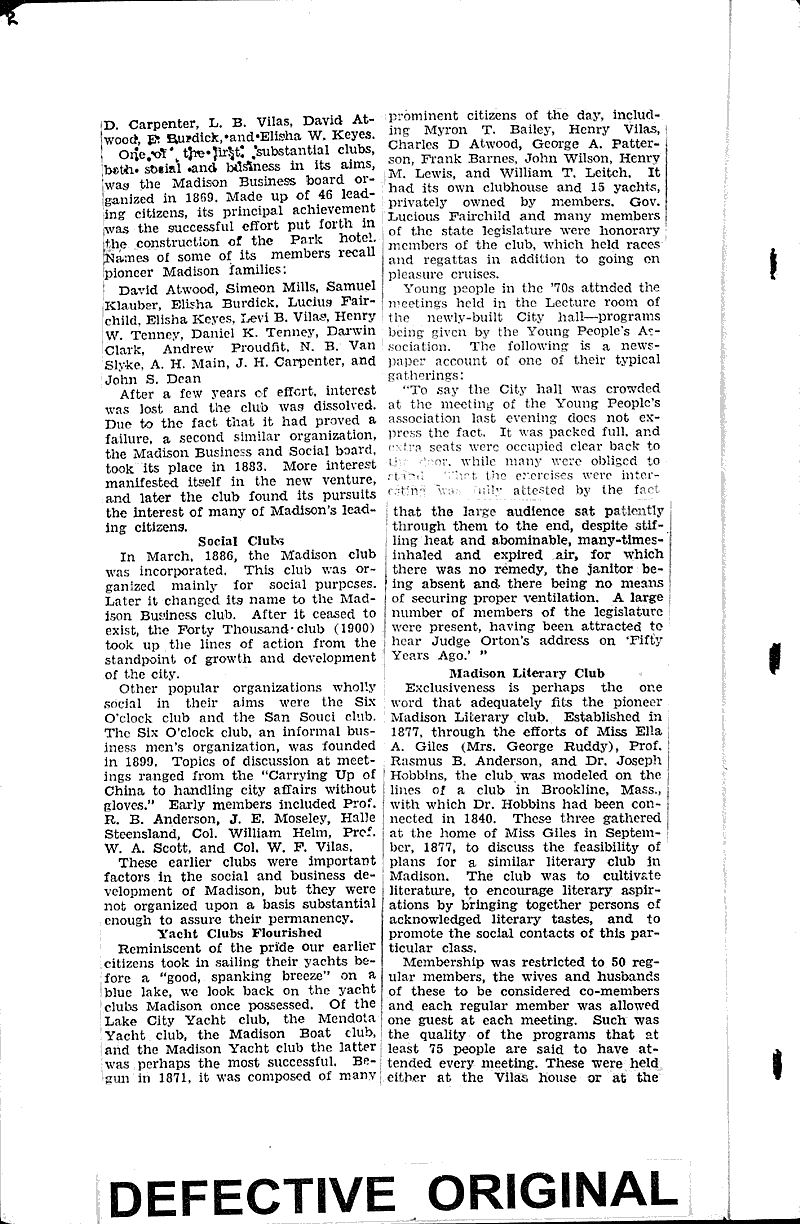  Source: Madison Capital Times Date: 1931-03-04
