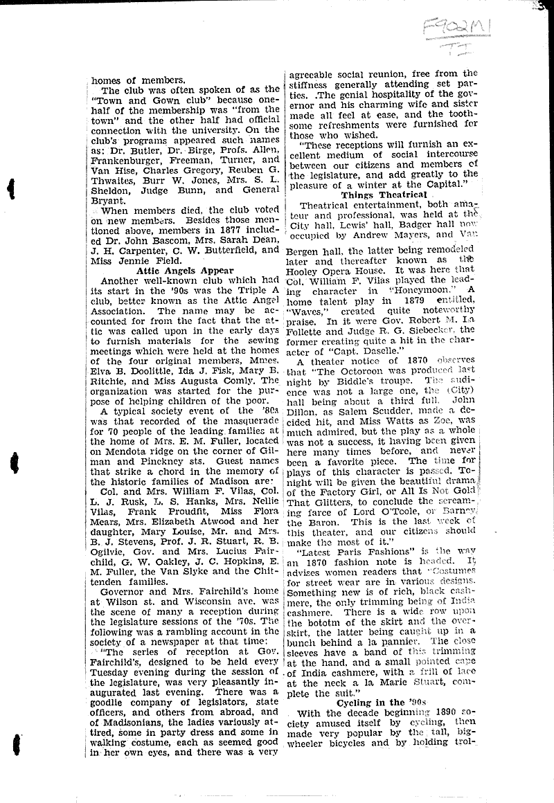  Source: Madison Capital Times Date: 1931-03-04