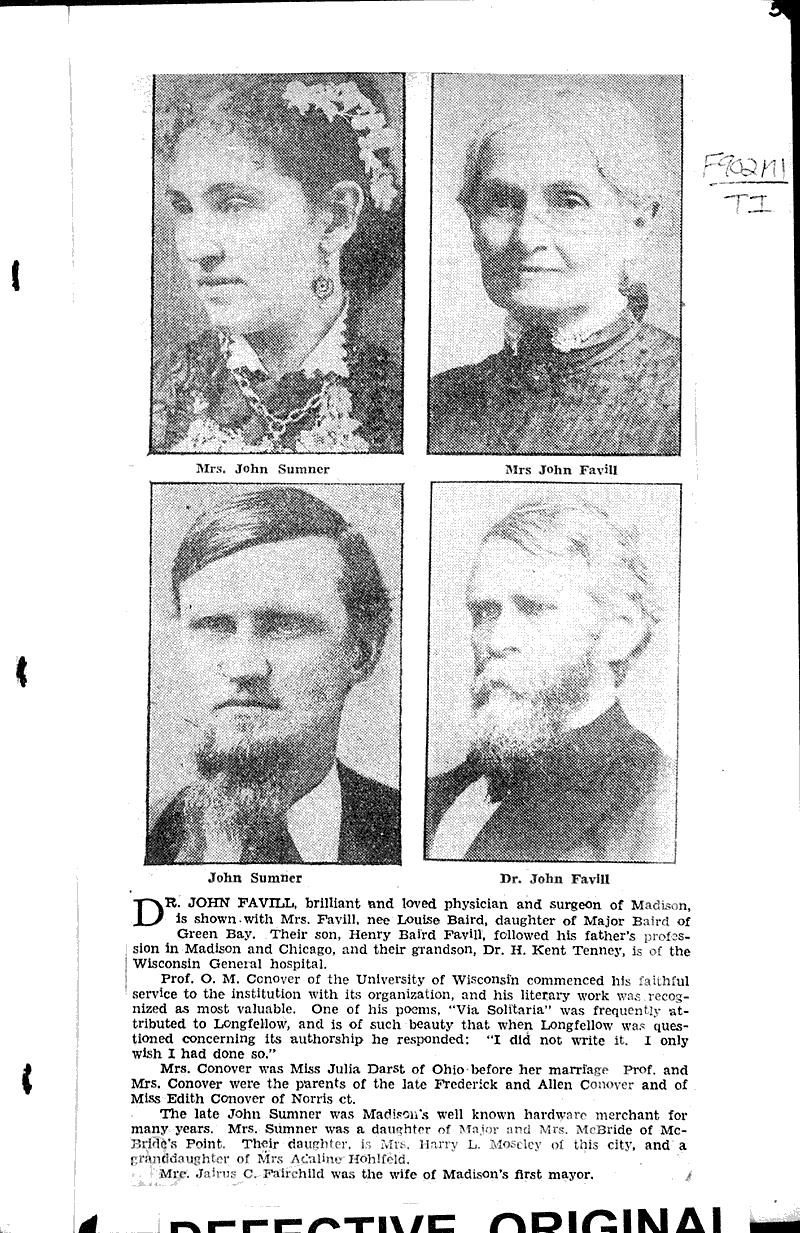  Source: Madison Capital Times Date: 1931-03-04