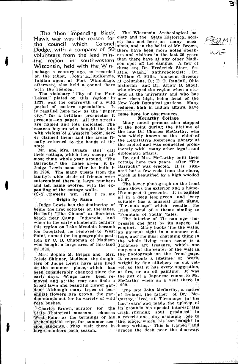  Source: Wisconsin State Journal Date: 1930-07-20