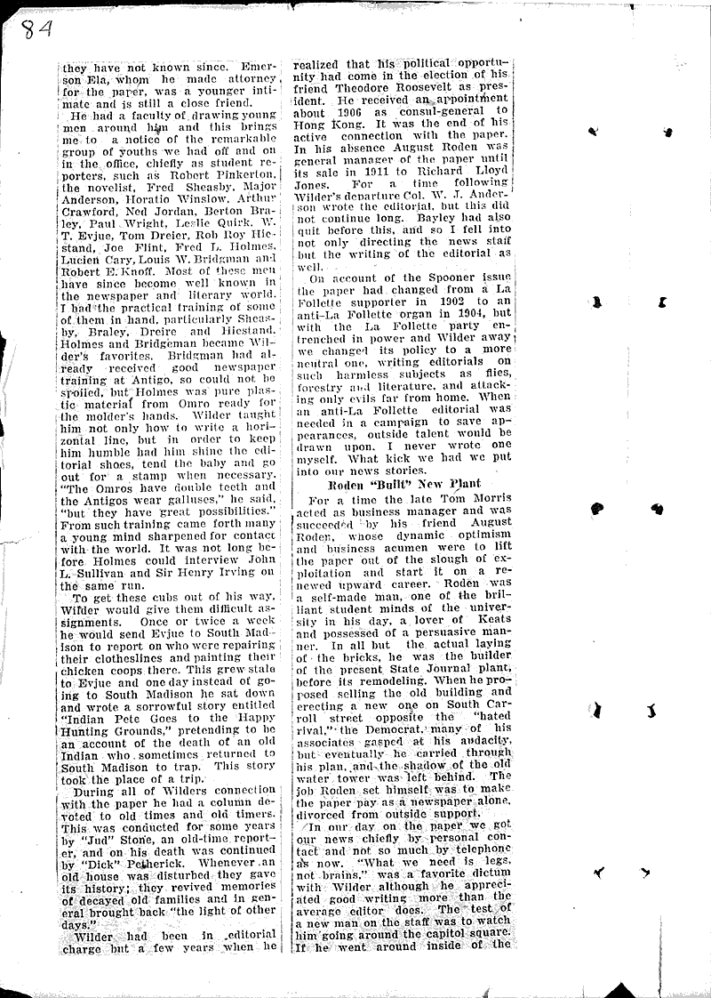  Source: Wisconsin State Journal Date: 1926-04-25
