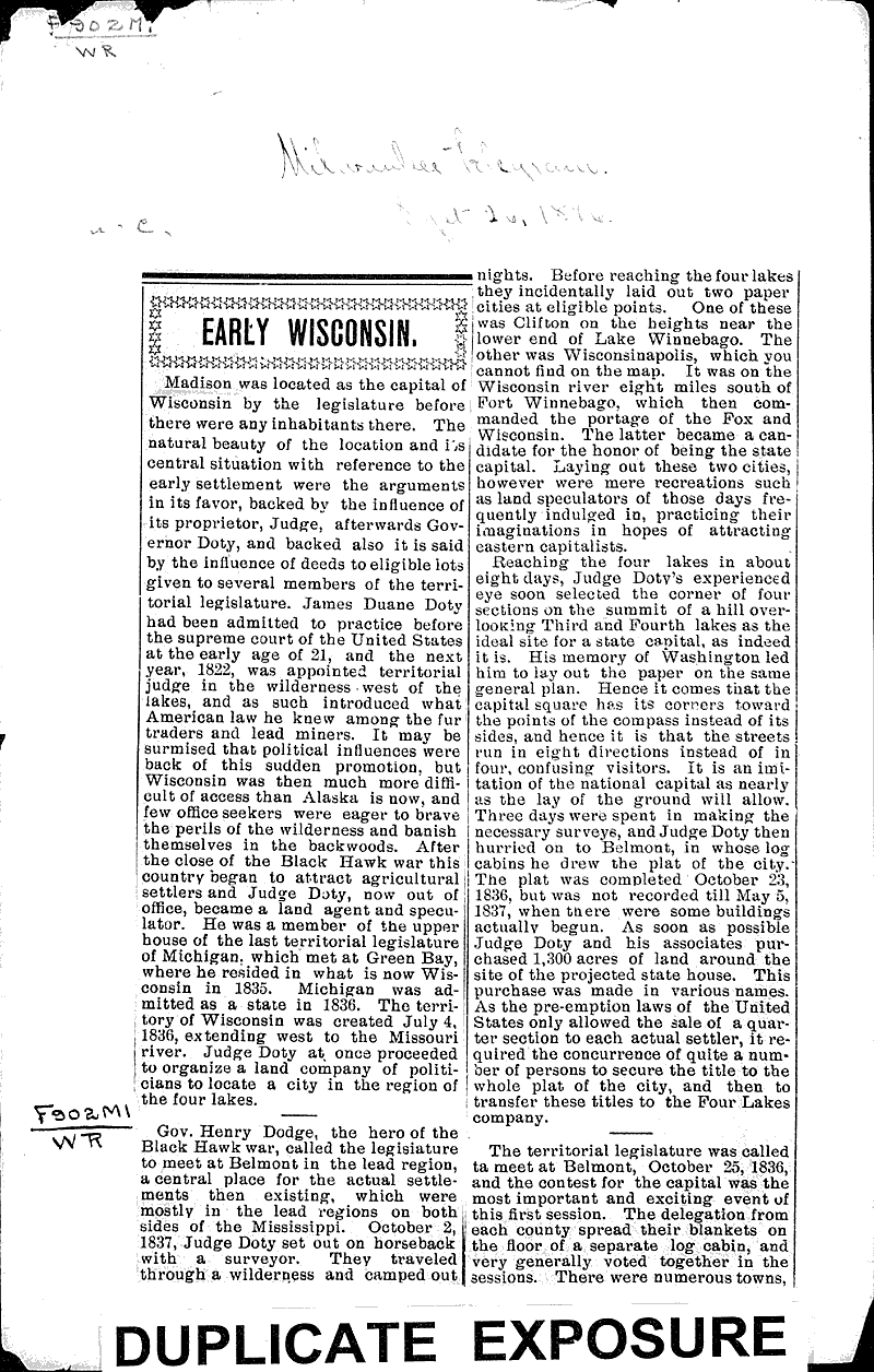  Source: Milwaukee Journal Date: 1896-09-26