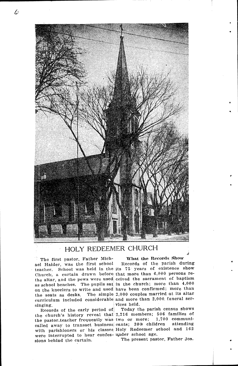  Source: Catholic Herald Topics: Church History Date: 1932-10-06