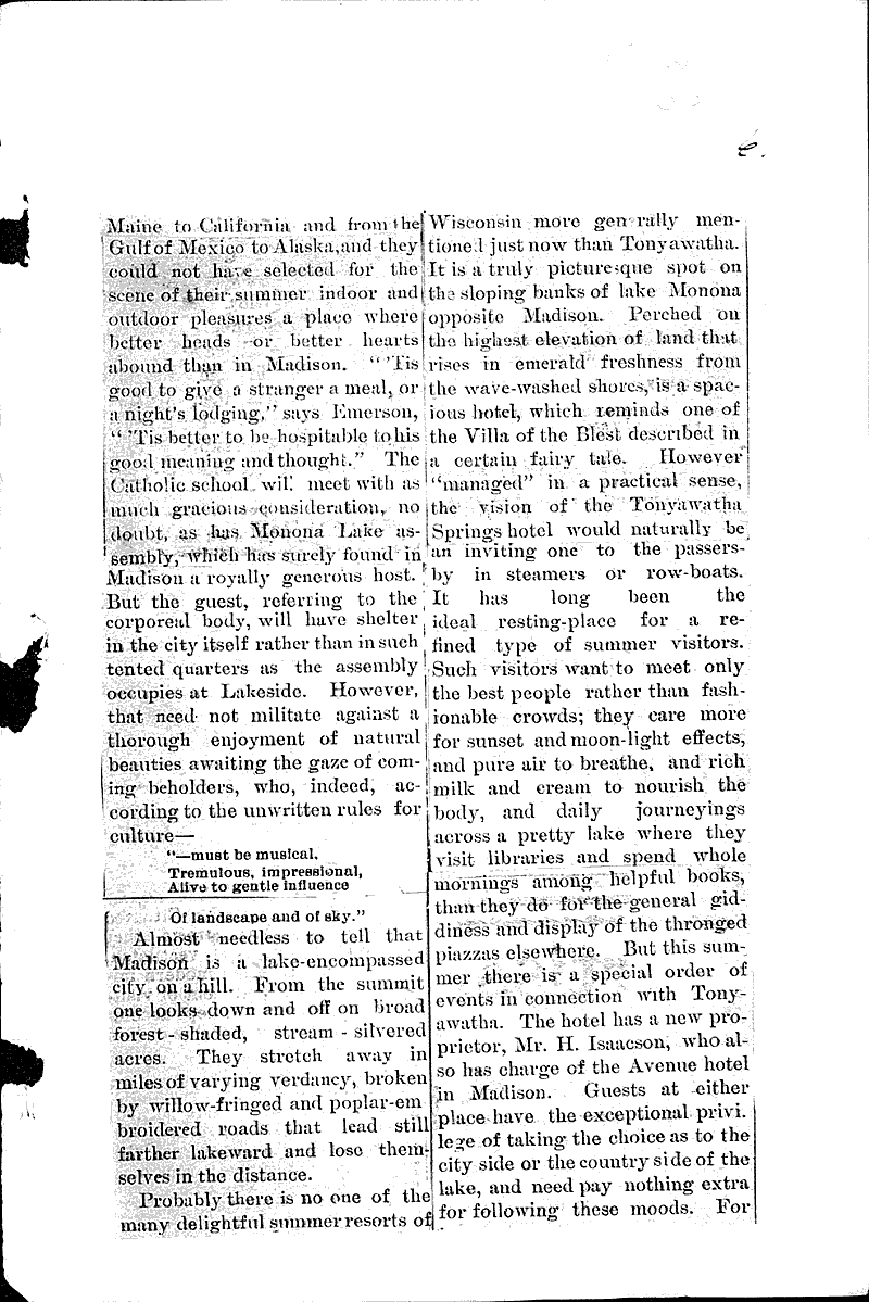  Topics: Education Date: 1895-07-05