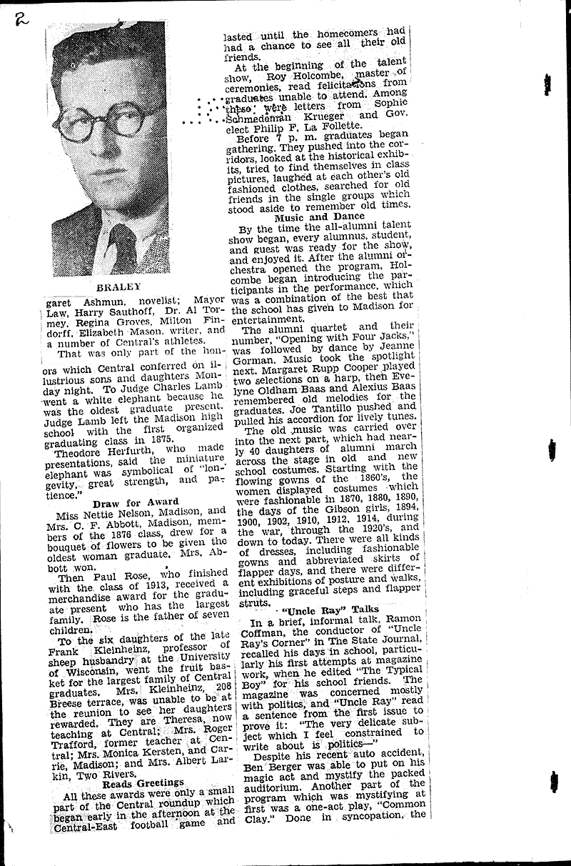  Source: Wisconsin State Journal Topics: Education Date: 1934-11-13