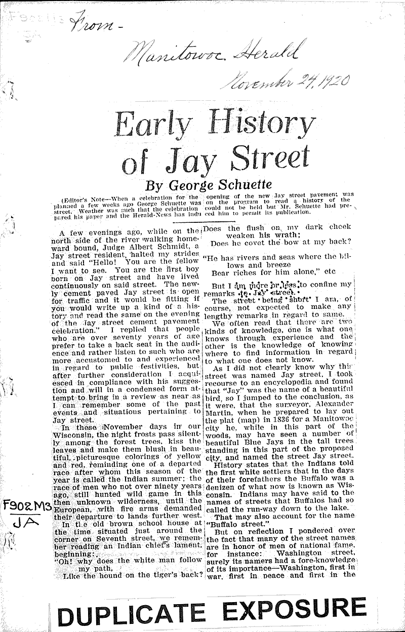  Source: Manitowoc Herald Date: 1920-11-24