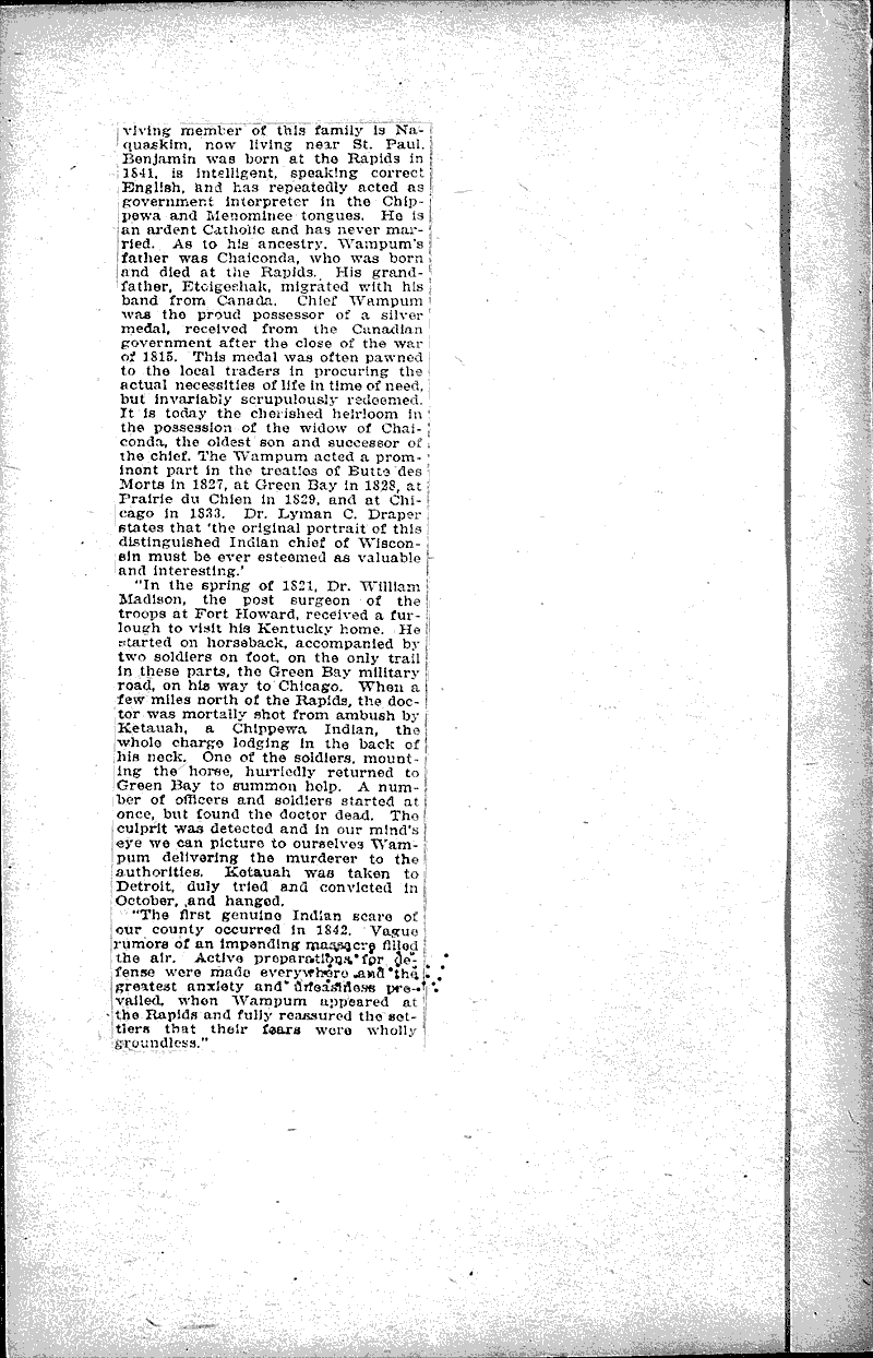  Source: Milwaukee Sentinel Topics: Indians and Native Peoples Date: 1921-09-04