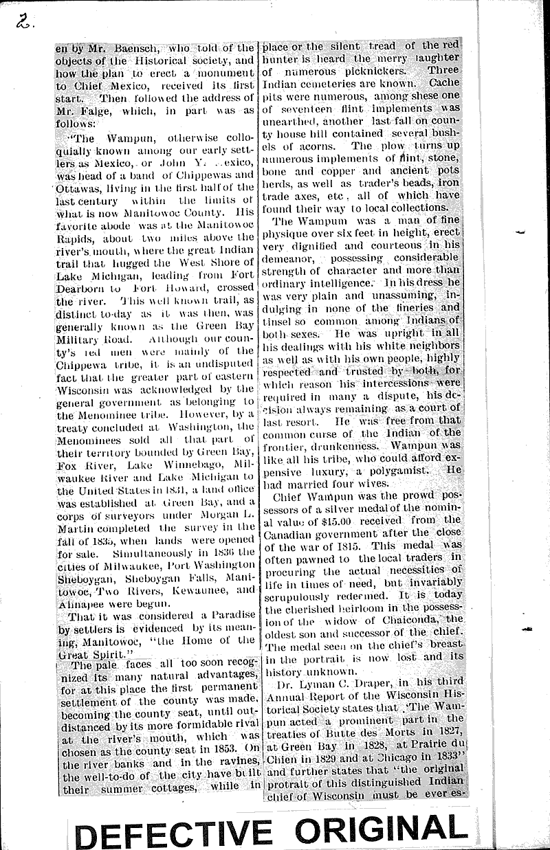  Topics: Indians and Native Peoples Date: 1909-08-09