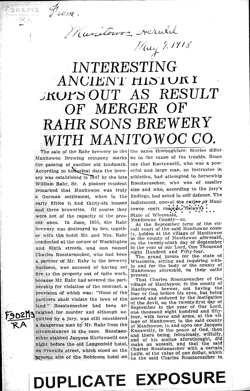  Source: Manitowoc Herald Date: 1918-05-07