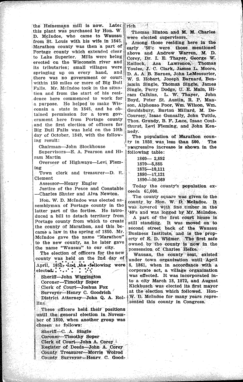  Source: Wausau Pilot Date: 1924-12-25