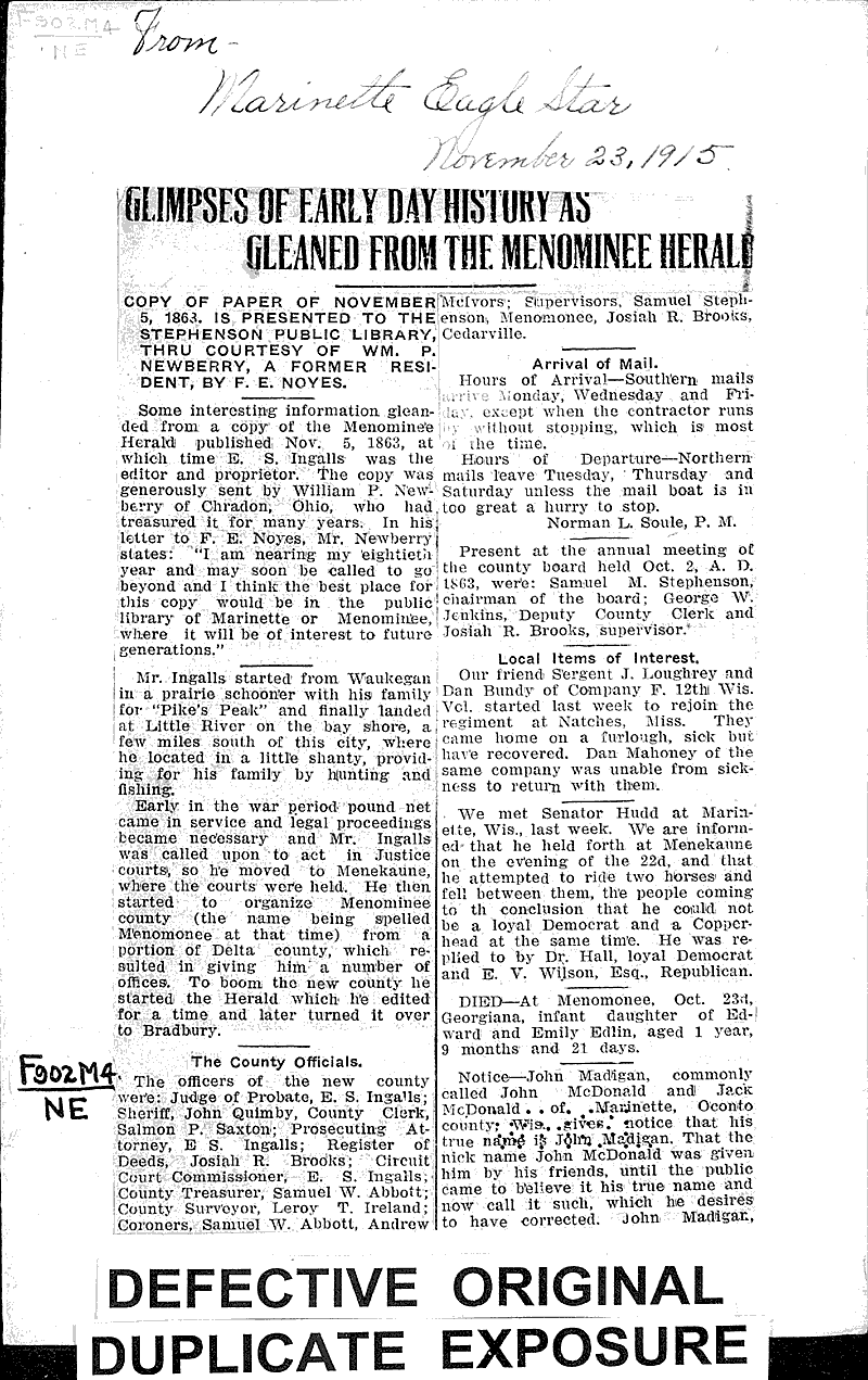  Source: Marinette Eagle-Star Date: 1915-11-23