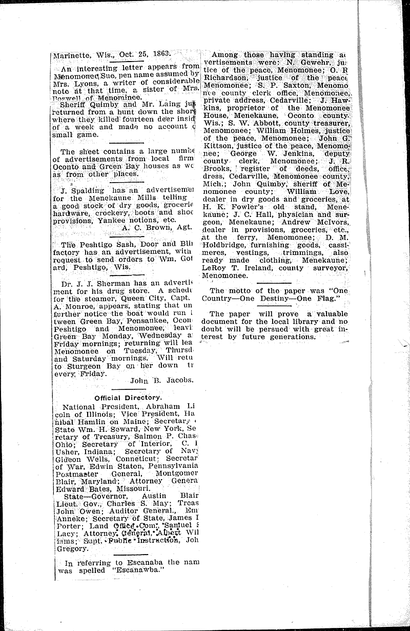  Source: Marinette Eagle-Star Date: 1915-11-23