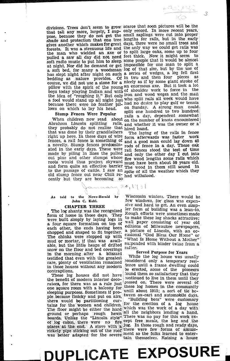  Source: Marshfield News-Herald Date: 1931-01-19