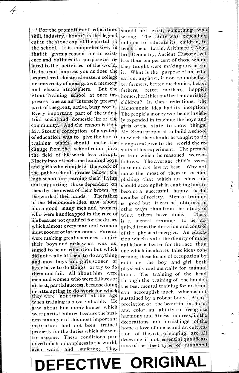  Source: Stanley Republican Topics: Education Date: 1908-03-21