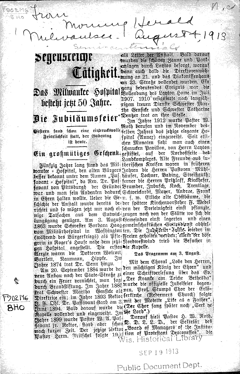  Topics: Architecture Date: 1913-08-04