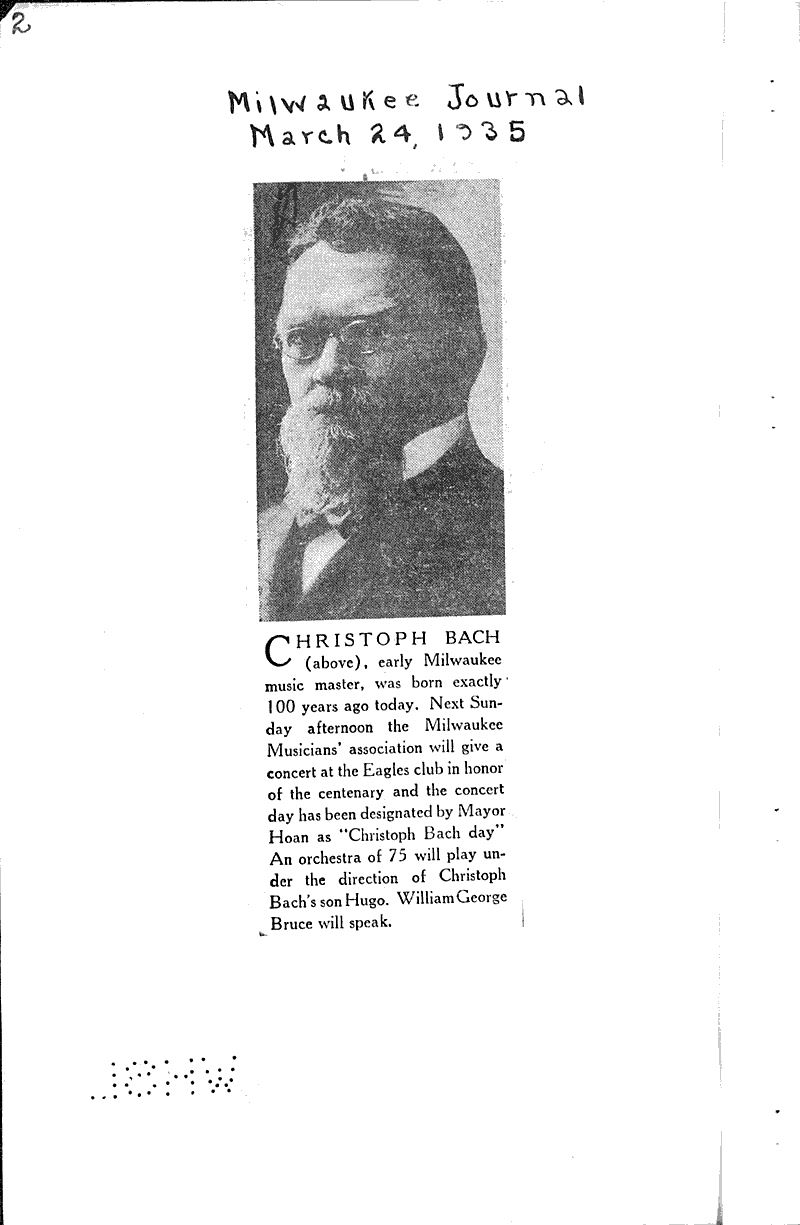  Source: Chicago Daily Tribune Topics: Art and Music Date: 1935-03-23
