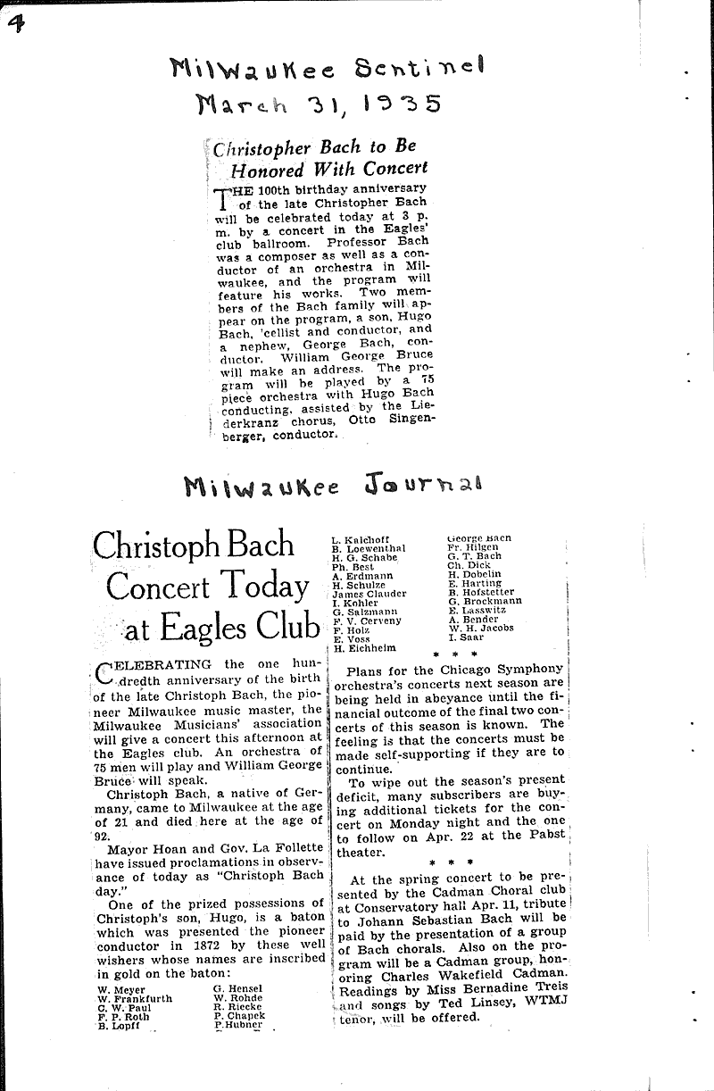  Source: Chicago Daily Tribune Topics: Art and Music Date: 1935-03-23