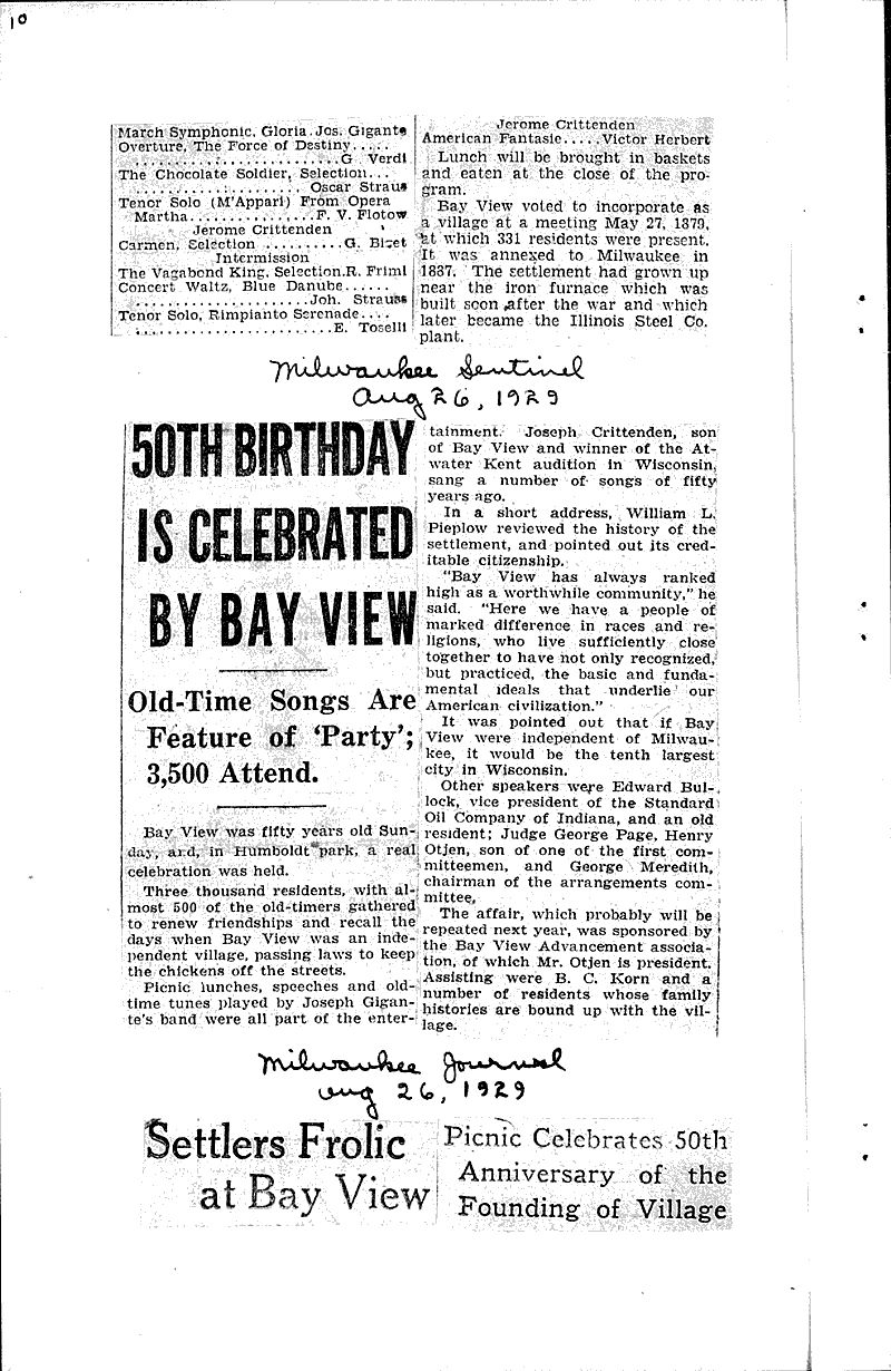  Source: Milwaukee Journal Date: 1929-05-05