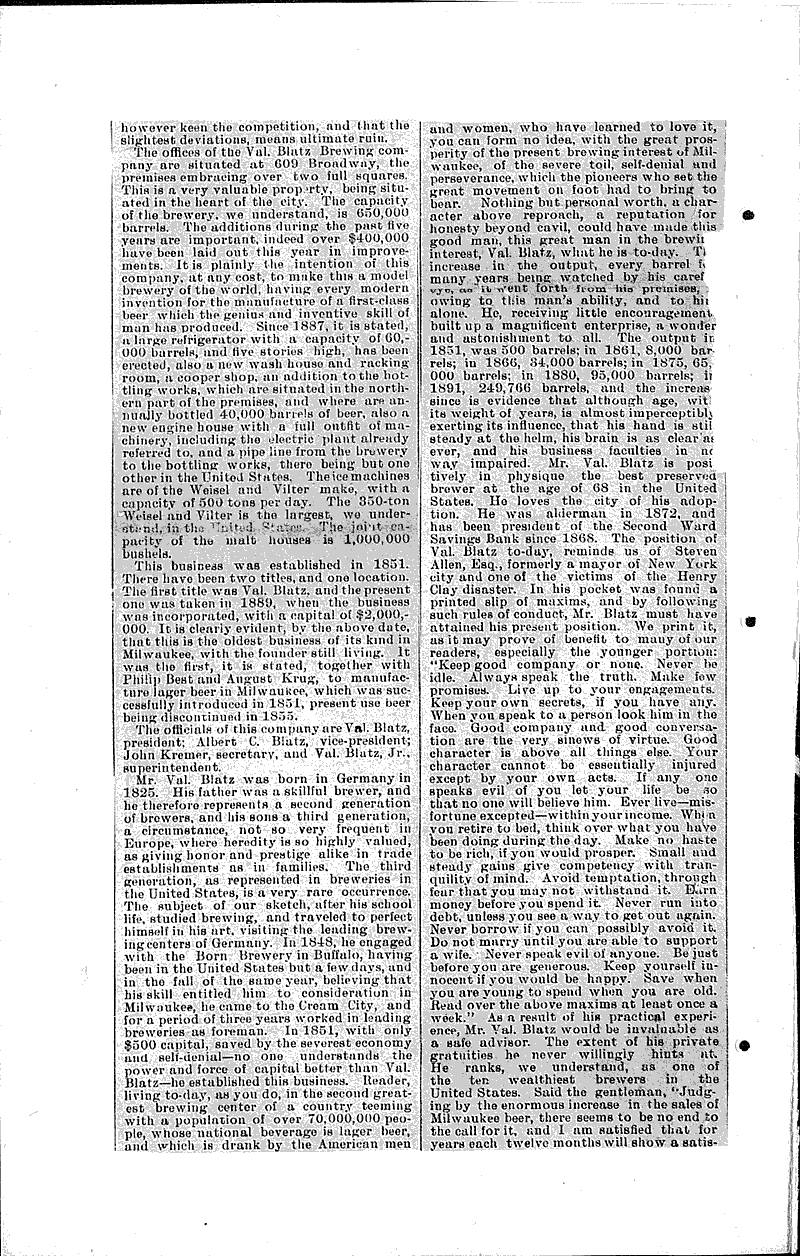  Source: Milwaukee Sentinel Topics: Industry Date: 1892-07-31