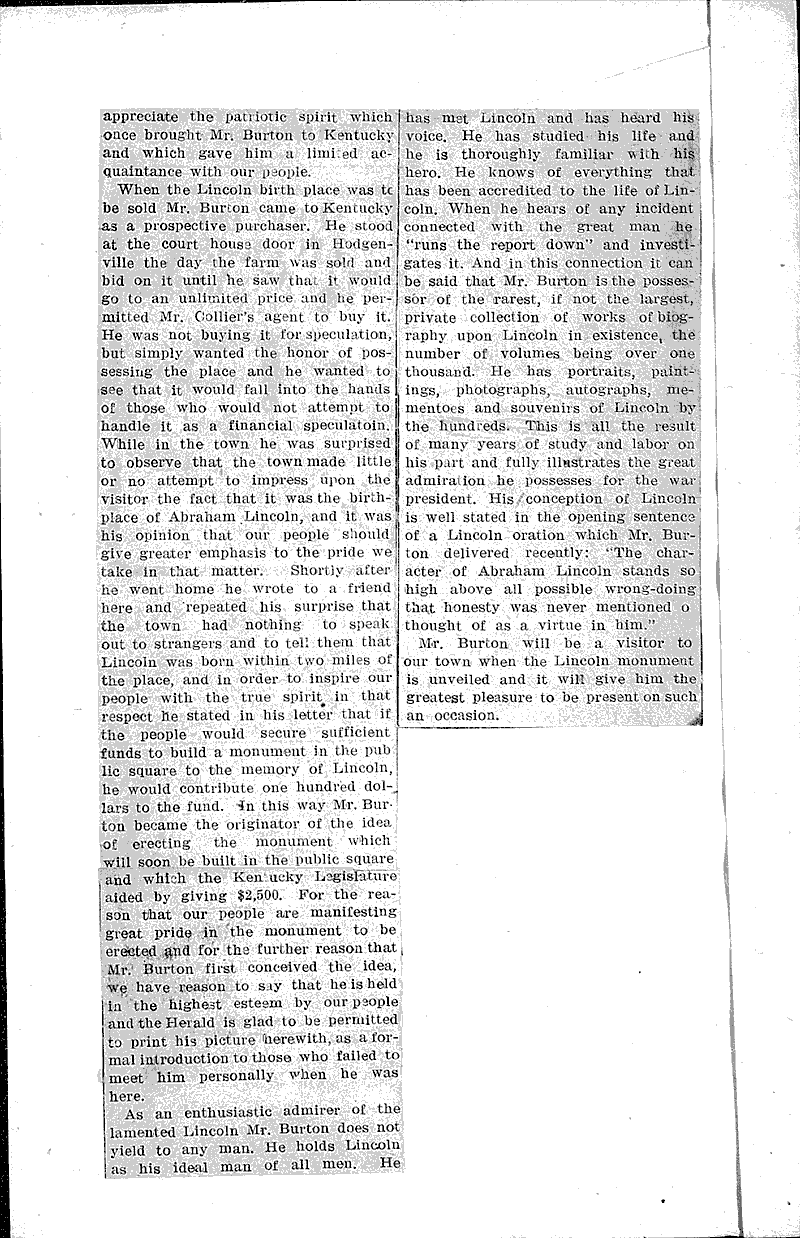  Source: La Rue County Herald Topics: Architecture Date: 1906-08-02