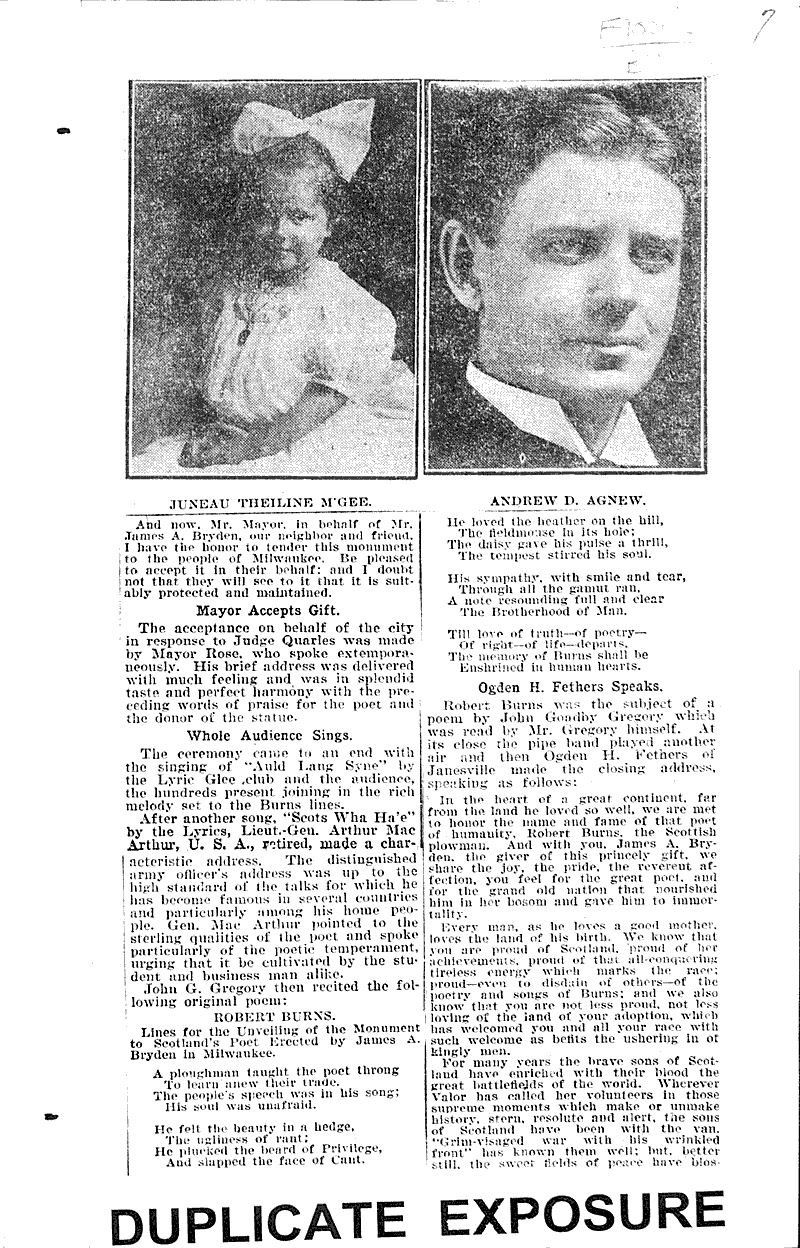  Source: Milwaukee Wisconsin News Topics: Architecture Date: 1909-06-26