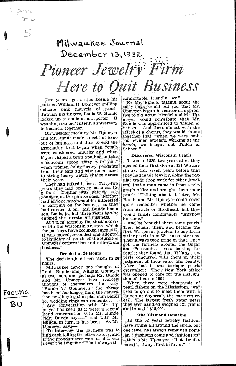  Source: Milwaukee Journal Topics: Industry Date: 1932-12-13