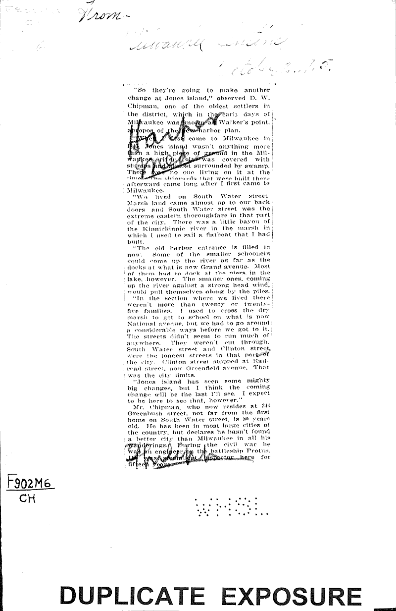  Source: Milwaukee Sentinel Date: 1915-10-02
