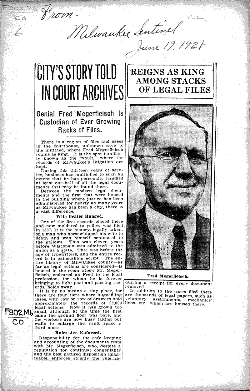  Source: Milwaukee Sentinel Date: 1921-06-19