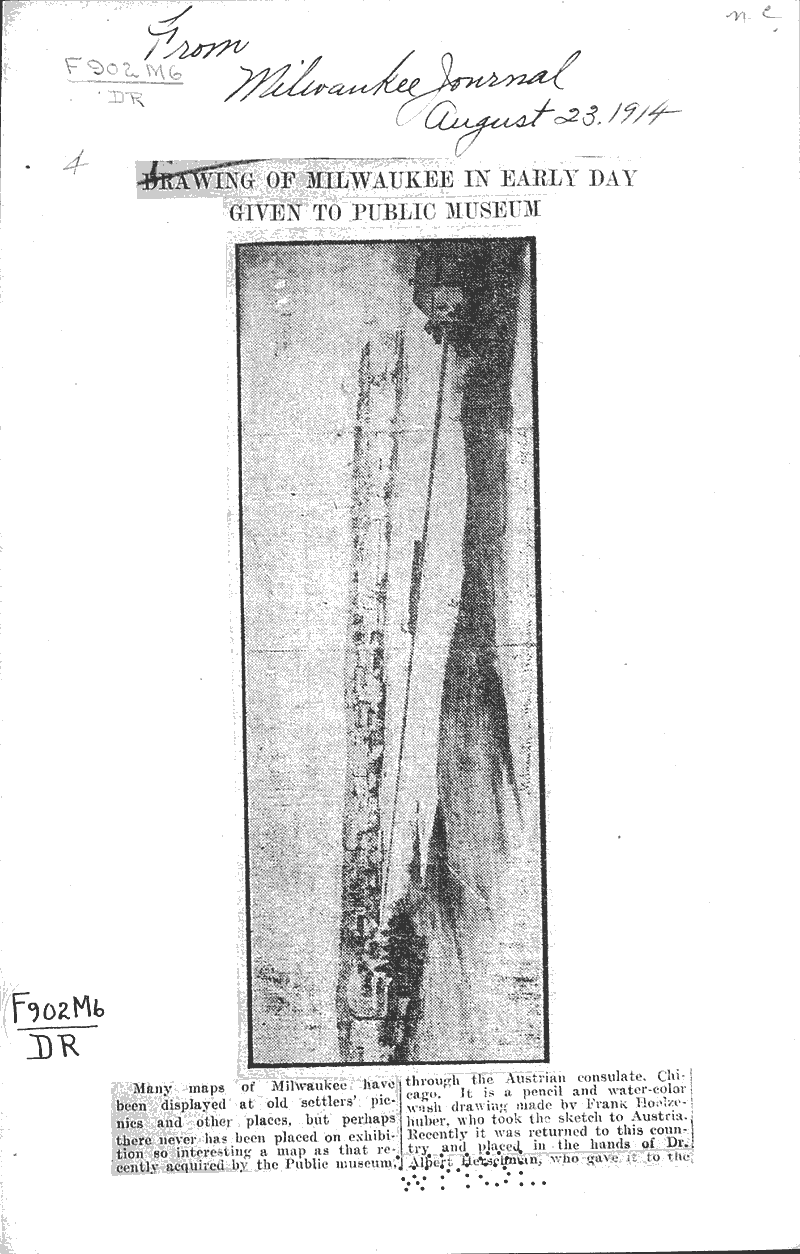  Source: Milwaukee Journal Topics: Art and Music Date: 1914-08-23