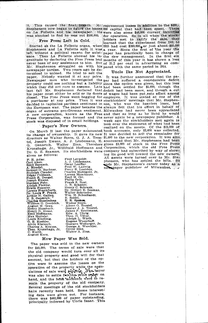  Source: Milwaukee Sentinel Topics: Industry Date: 1915-07-29