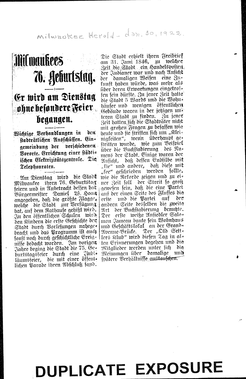  Topics: Government and Politics Date: 1922-01-30