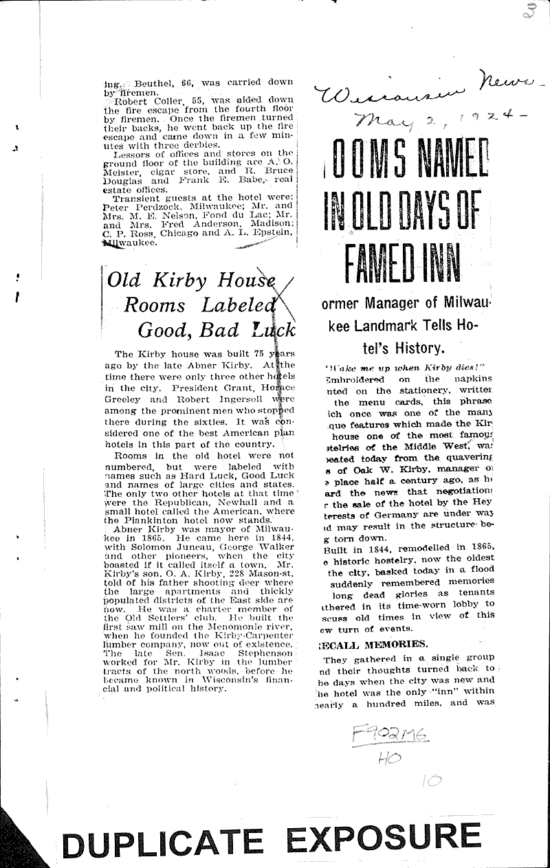  Source: Milwaukee Journal Topics: Architecture Date: 1923-02-25