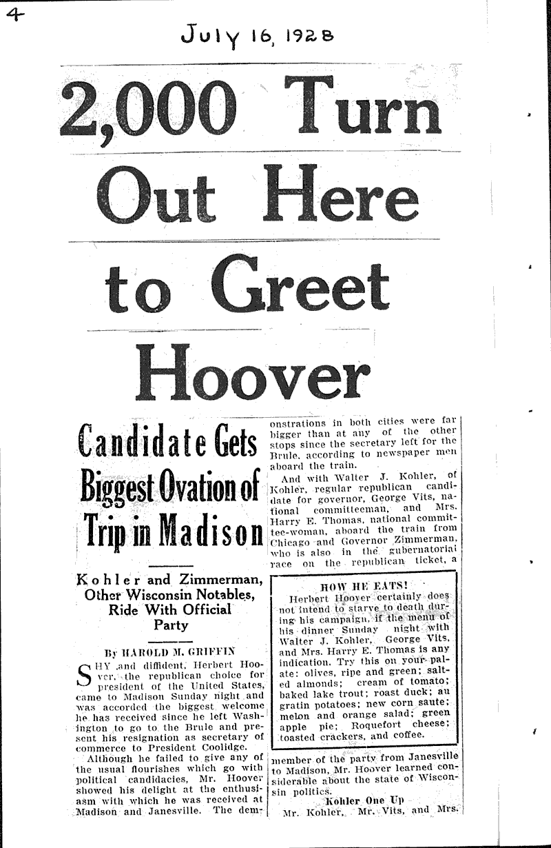  Topics: Government and Politics Date: 1928-07-16