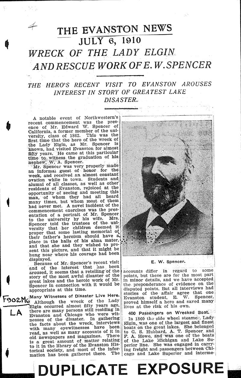  Source: Evanston News-Index Topics: Transportation Date: 1910-07-06