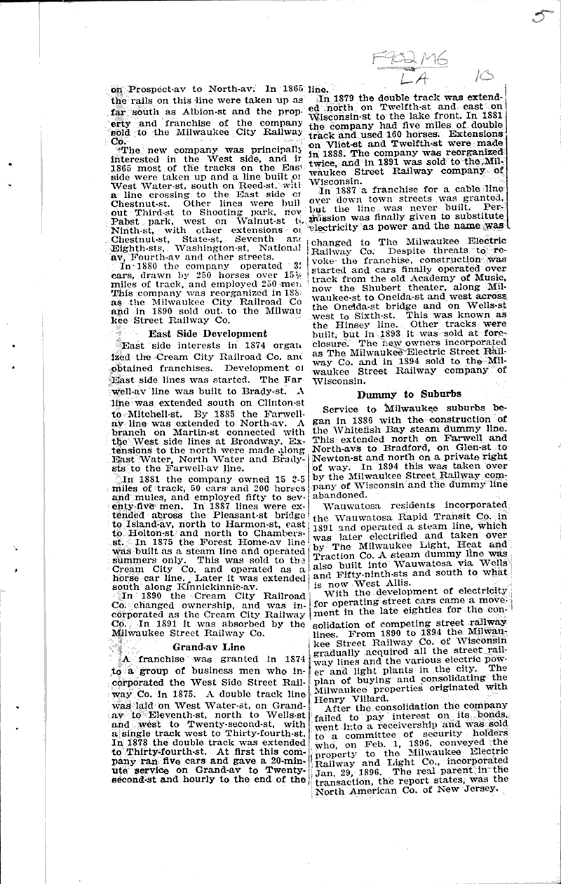  Source: Milwaukee Sentinel Topics: Transportation Date: 1921-01-01