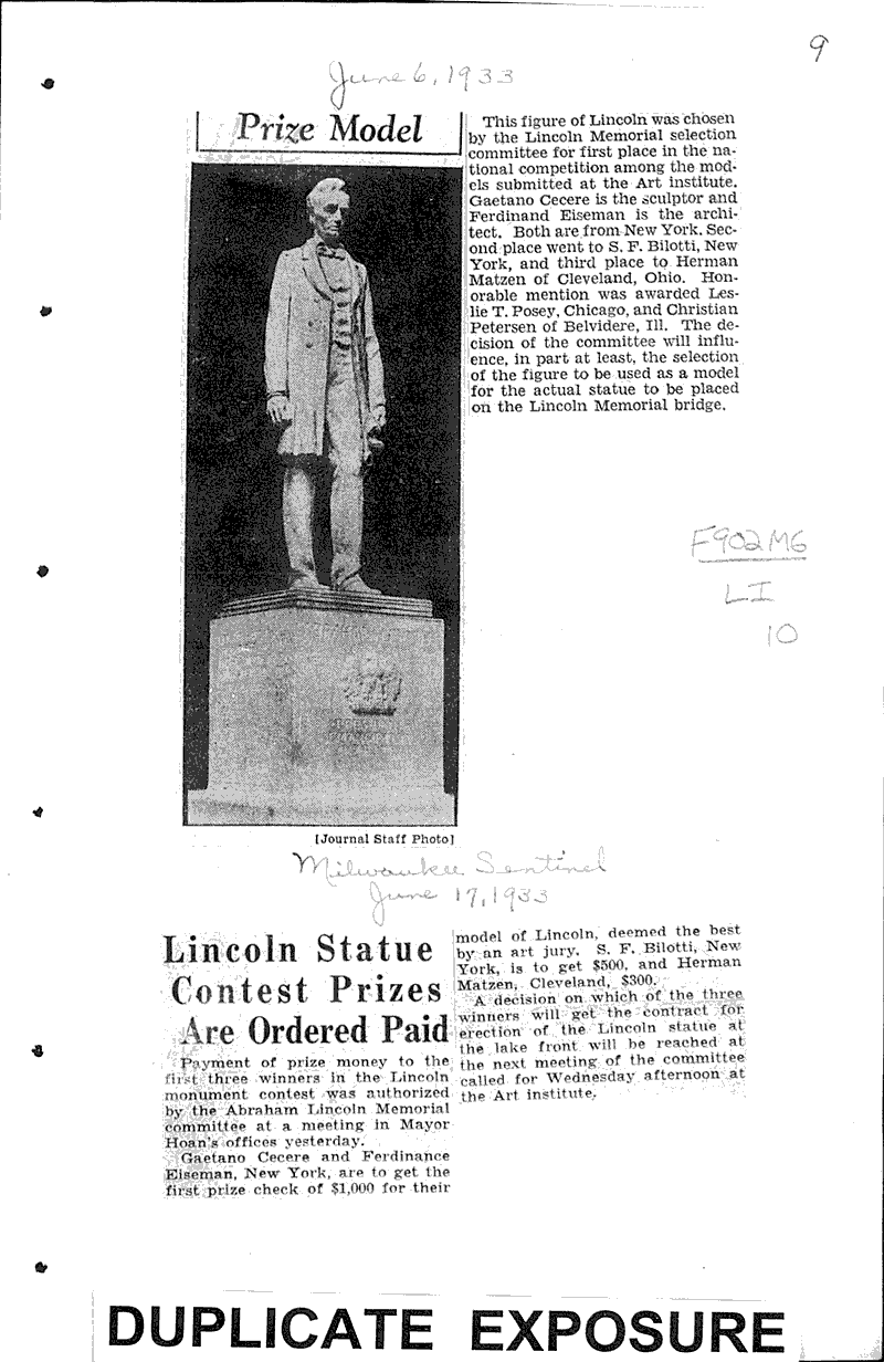  Source: Milwaukee Sentinel Topics: Architecture Date: 1932-05-12