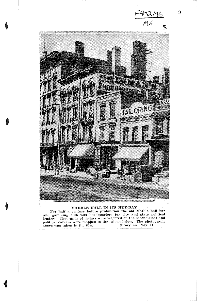  Source: Wisconsin News Topics: Architecture Date: 1933-01-19