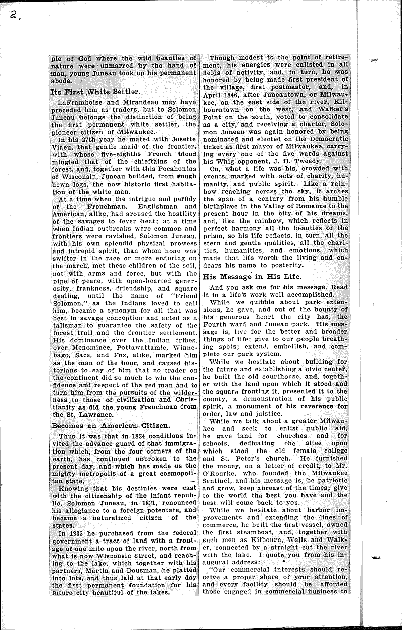 Source: Milwaukee Free Press Topics: Government and Politics Date: 1909-08-04