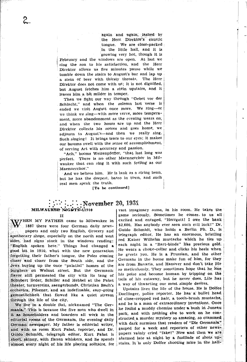  Source: Capital Times Topics: Immigrants Date: 1931-11-17