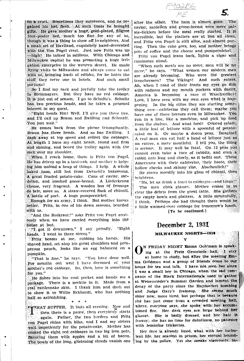  Source: Capital Times Topics: Immigrants Date: 1931-11-17