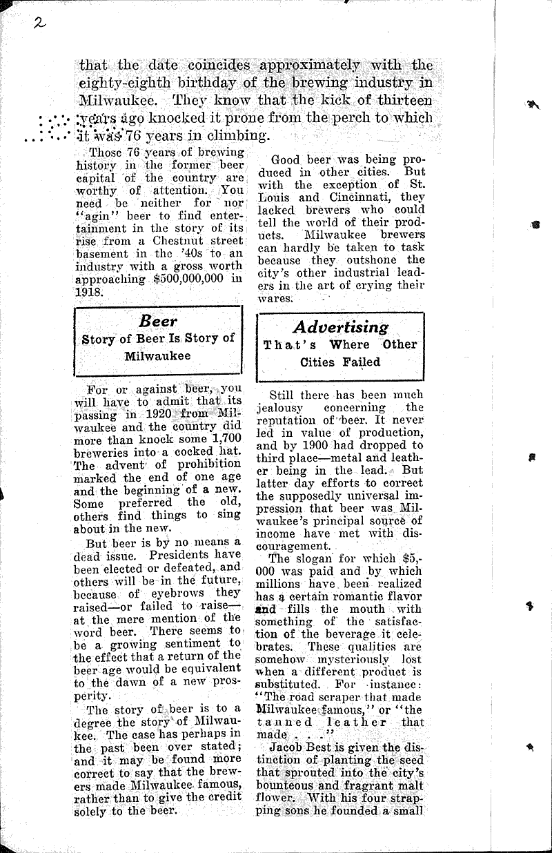  Source: Milwaukee Sentinel Topics: Industry Date: 1932-01-10