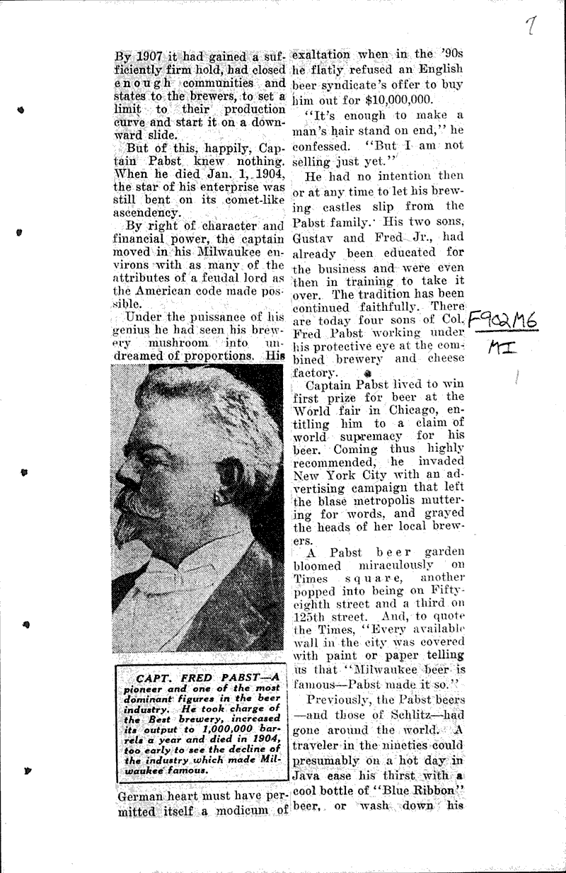  Source: Milwaukee Sentinel Topics: Industry Date: 1932-01-10