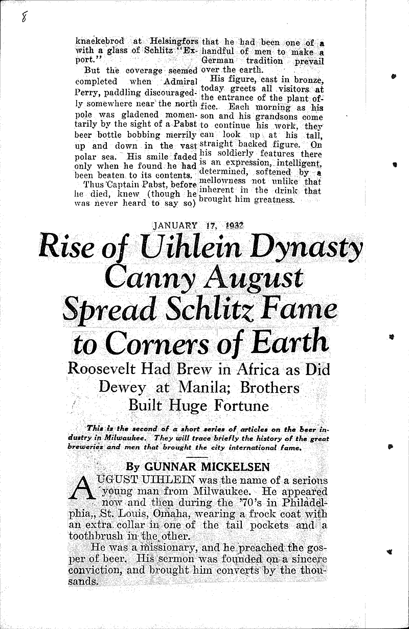  Source: Milwaukee Sentinel Topics: Industry Date: 1932-01-10