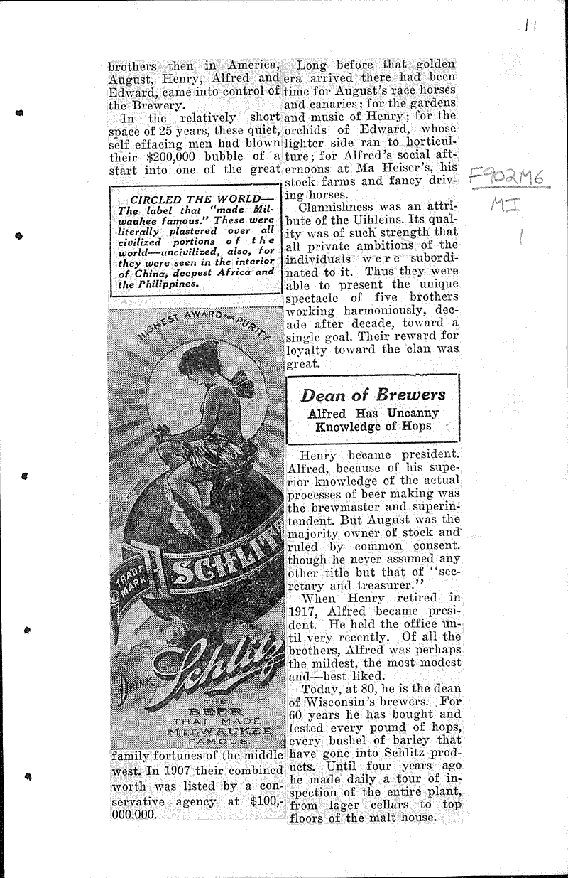  Source: Milwaukee Sentinel Topics: Industry Date: 1932-01-10