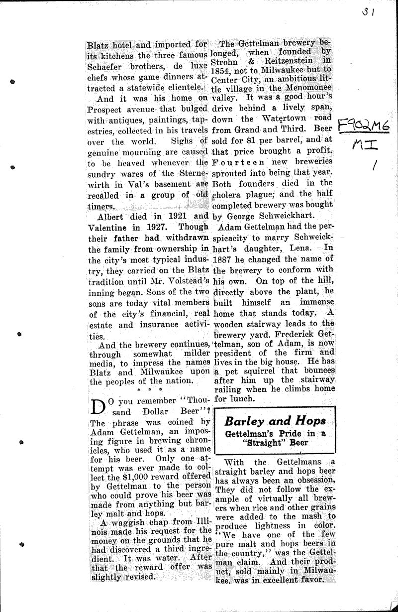  Source: Milwaukee Sentinel Topics: Industry Date: 1932-01-31