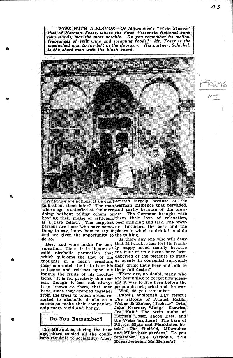  Source: Milwaukee Sentinel Topics: Industry Date: 1932-02-21