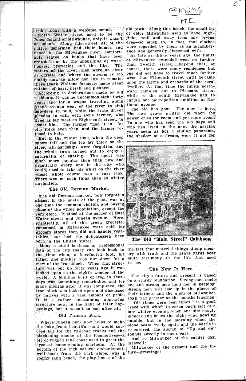  Source: Milwaukee Free Press Topics: Immigrants Date: 1910-11-27